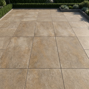Hazel Stone Beige 20mm Full Body Porcelain Pavers 600x900mm Heavy Duty Outdoor Modern Firebrick Ceramic <b>Floor</b> Tiles - Product Image 2
