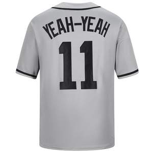 Camiseta de Béisbol para Hombre, Logotipo Personalizado, Transpirable, de Poliéster, Uniforme Deportivo de Equipo - Product Image 2