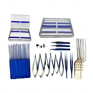 Ensemble d'instruments de microchirurgie, kit d'outils chirurgicaux de haute précision pour salle d'opération d'hôpital, ensemble d'instruments de microchirurgie - Product Image 6