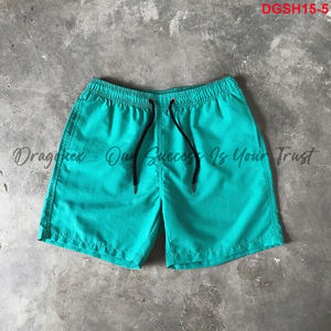 Été 2024 Shorts de plage pour hommes Pantalons de sport décontractés à séchage rapide Couleur solide Matériau super cool Peut chaud avec cordon de serrage pratique - Product Image 5