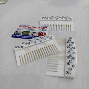 Beautiful Design Eco-Friendly Polished Buffalo Bone <b>Comb</b> Hair Care & Accessory Fine <b>Wide</b> Luxury Style Customized Size Shape - Product Image 6