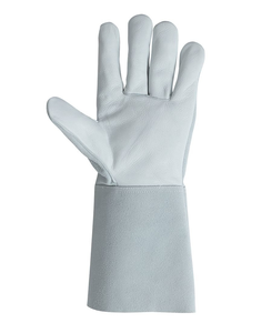 Gants de travail en cuir respirants résistants à la chaleur avec logo personnalisé pour hommes - Lutte contre l'incendie et antidérapants à bas prix - Product Image 1