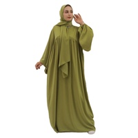Nouvelle Arrivée 2026 – Abaya Musulmane Islamique Femme Grande Taille Respirante Sans Coutures Style Dubaï de Haute Qualité