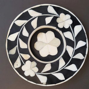 Posavasos Rectangular Personalizado con Incrustaciones de Hueso, Ecológico, de 5 mm de Grosor, Diseño Moderno para Mesa de Té, Importado de la India - Product Image 4
