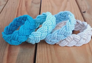 Pulsera de Náutico de Alta Calidad con Nudo Turco, Pulsera de Cuerda Trenzada Estilo Náutico para Verano - Product Image 1