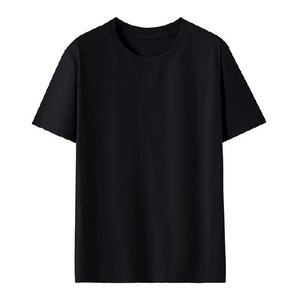Camiseta de Cuello Redondo de Algodón Puro de 180 g con Logotipo Personalizado Bordado a Precio de Fábrica de Bangladesh China, Camiseta para Hombre - Product Image 4