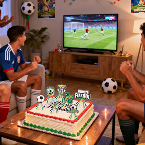 Décoration de gâteau sur le thème du football - Product Image 2