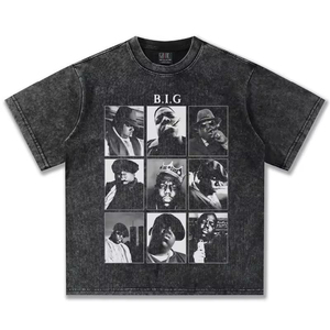 Fabricants de vêtements, t-shirt homme personnalisé surdimensionné, vintage, imprimé, 100% coton, manches courtes, nouveau modèle, 280 grammes - Product Image 1