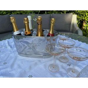 Bac à glace en fer à grande capacité pour canettes de boissons et aliments, seau à glace en tôle, fournitures pour événements, décoration de table de fête, refroidisseur à vin - Product Image 3