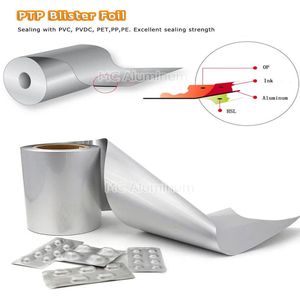 Lámina de Aluminio de la Mejor Calidad en Blíster, Tempera Media Dura, Grado Alimenticio, Aleación 8011, Rollo Impreso para Envasado, Compuesto Suave - Product Image 3
