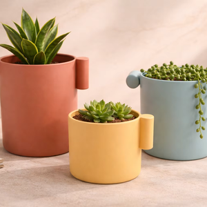 Macetero Clásico de Hierro con Recubrimiento en Polvo, Duradero, Multiusos, para Interiores, con Drenaje - Product Image 3