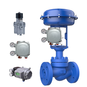 Nouvelle vanne à soupape pneumatique d'origine Masoneilan SVI2 AP avec positionneur et autres pièces de rechange de vanne OEM personnalisables - Product Image 1