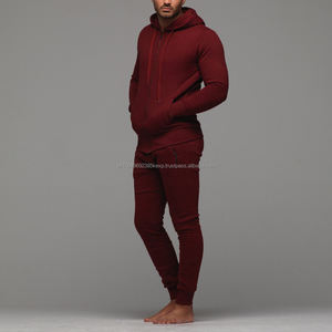 Ensemble de survêtement de haute qualité personnalisé unisexe réfléchissant à fermeture éclair en nylon et polyester, veste et pantalon de survêtement avec capuche pour homme - Product Image 1