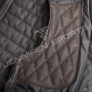 Chaleco de Piel Vacuna Genuina 2026, Multibolsillos, de Secado Rápido, para Pesca y Caza al Aire Libre, para Hombre - Product Image 3