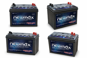 แบตเตอรี่ตะกั่วกรดแบบปิดผนึก AGM Deep Cycle รุ่น 3 NEWMAX MRV24 เกาหลี 12V 75Ah อายุการใช้งานยาวนาน รองรับการใช้งานกับระบบโซลาร์เซลล์ UPS โทรคมนาคม และ SLA - Product Image 6
