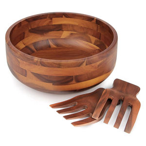 Bol en bois pour barbier, outil de rasage, bol à savon de rasage - Product Image 1