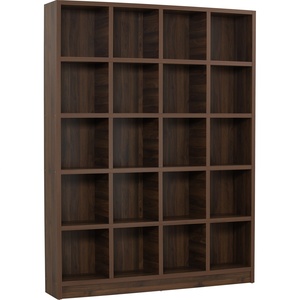 ตู้เก็บเอกสาร 20 ช่อง ทำจากไม้วอลนัทเคลือบลามิเนต สำหรับสำนักงานที่บ้าน - Product Image 1
