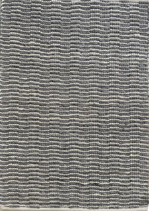 Alfombra de estilo nórdico de textura gruesa y rayas tejidas a mano, hecha con lana y yute de color natural para interiores de lujo, a precio de fábrica. - Product Image 4