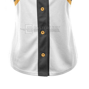 Maillot de softball personnalisé pour femme, respirant, séchage rapide, uniforme d'équipe athlétique, chemise de sport à manches courtes, 100 % polyester, toutes tailles - Product Image 6