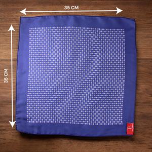 Pañuelo de bolsillo Tie Benon Sapphire Dots 25g - Product Image 1