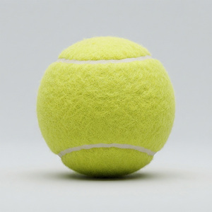 ลูกเทนนิสยางสีเหลืองแบบพกพา ได้รับการรับรองจาก ITF ความสูงการเด้ง 135-145 ซม. เส้นผ่านศูนย์กลาง 65 มม. สำหรับของเล่นสัตว์เลี้ยง ฝึกซ้อม - Product Image 3