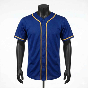เสื้อเบสบอลดีไซน์ใหม่ ผลิตในปากีสถาน ราคาประหยัด สำหรับเบสบอลและซอฟต์บอล  แบบซับลิเมชั่น พร้อมโลโก้ทีม - Product Image 1