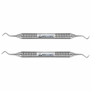 เครื่องมือตัดแต่งขอบฟันแบบพรีเมียม รุ่น 28 Distal และ 29 Mesial ผลิตจากเหล็กกล้าไร้สนิมเกรดทางการแพทย์ สำหรับงานบูรณะฟัน OEM Zetomed Pro - Product Image 1