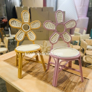 Silla Infantil de Ratán Moderna Hecha a Mano de Alta Calidad, Segura para Uso en Hoteles, Muebles Ecológicos, Alquiler para Fiestas de Cumpleaños, Venta al Por Mayor - Product Image 1