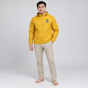 Men Windbreaker Jacket modern outdoor <b>coat</b> featuring <b>lightweight</b> breathable fabric wind resistant protection and comfortable - Product Image 4