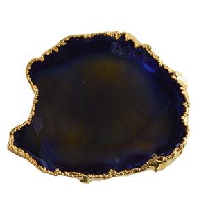 Fancy Agate Stone <b>Coasters</b> and Pads Home Decoration Dinning Table and Restaurant Design Irregular Shaped Flat <b>Coaster</b> <b>Set</b> - Product Image 1