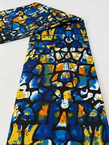 Tissu Coton Imprimé Wax Africain de Haute Qualité, Conception Sur Mesure pour Vêtements, Éthiopie - Product Image 4