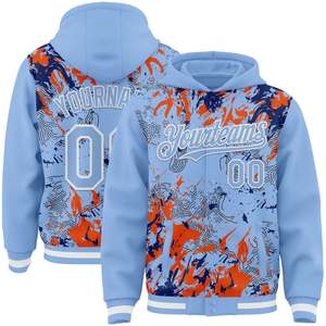Splendid Apparel Custom Printed Quick Dry Winter Varsity <b>Jacket</b> Plus Size <b>Men</b> <b>Baseball</b> <b>Jacket</b> Oversized Letter Patchwork Flame - Product Image 3