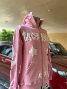 <b>Black</b> Vintage Acid Wash Hooded Pullover Hoodie Fleece <b>Sweatshirt</b> with Pocket for <b>Men</b> Casual Autumn Wear - Product Image 5