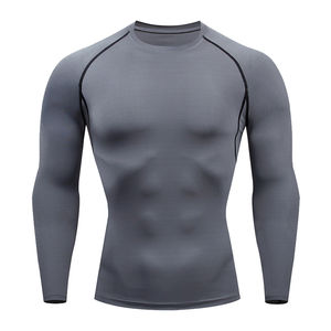 Camiseta Deportiva de Compresión de Manga Larga de Secado Rápido para Hombre, para Gimnasio, Fitness y Running - Product Image 2