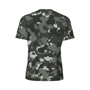เสื้อยืดลายพรางระบายอากาศสำหรับล่าสัตว์ในฤดูร้อน เสื้อยืดกีฬาแขนสั้น เสื้อผ้าฝึกซ้อมกลางแจ้ง เสื้อยืดทางยุทธวิธี - Product Image 2