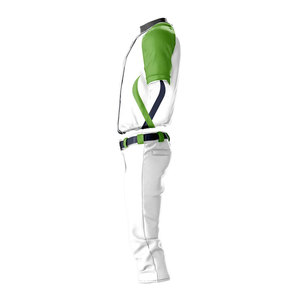 Uniforme de baseball personnalisé pour hommes, pour l'équipe, respirant, 100% polyester, impression par transfert thermique, service OEM - Product Image 4