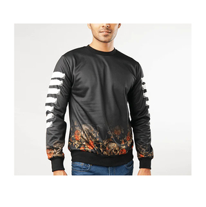 Sweat-shirts à col rond imprimés de qualité supérieure, conçus sur mesure, 100% coton, séchage rapide pour l'hiver, prix compétitifs sur le marché - Product Image 3