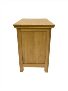 High Quality Customized Valencia Nightstand New Zealand Pine Coffee Eco-Friendly 1 Year Warranty Modern Design Style Bedroom - Product Image 2