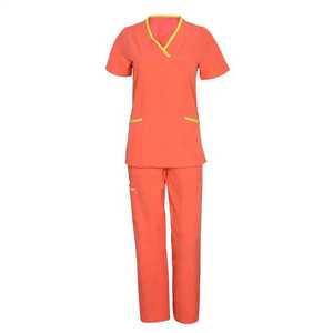 Mens Womens Nursing Scrub Suits Cotton Blends Twill Multi-Pocket Pants Hospital <b>Doctors</b> Jackets Needle Detection Fully - Product Image 1