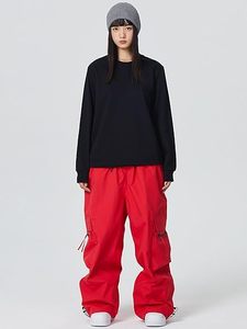 Pantalones de Esquí para Hombre, Impermeables, Transpirables y Resistentes al Viento, de Cintura Alta, Estilo Casual, para Deportes al Aire Libre, Ajuste Holgado para Esquí y Snowboard - Product Image 4