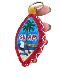 Broderie perlée à la main à la mode pendentif papillon coloré porte-clés Design élégant porte-clés de l'Inde pour les mariages - Product Image 3