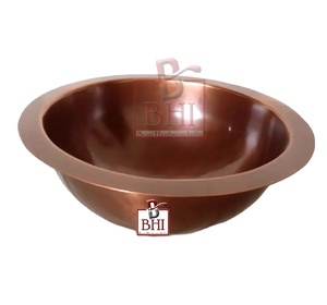 Luxury Copper Wash <b>Basin</b> House Hold Multipurpose Decorative Copper Product Handcrafted High Quality Trending Home Essential - Product Image 1