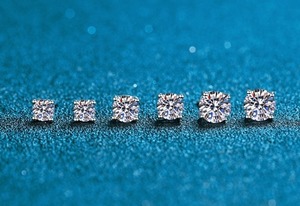 Most Selling Moissanite Diamond Stud <b>Earrings</b> for Women <b>Men</b> Suitable for Fashion Jewelry Daily Wear Parties and Special Occasion - Product Image 6