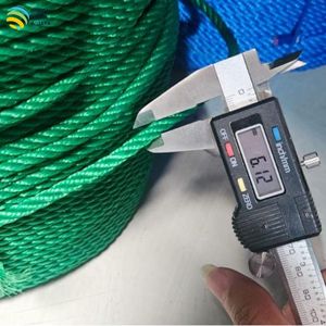 Cuerda de Polietileno de Alta Calidad, 6mm x 200m, Rollo de Cuerda de Polietileno Trenzado para Agricultura, Embalaje de Carga, Uso en Carpas y Otros Usos - Product Image 4
