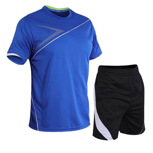 Custom Premium Men Tennis Badminton Team Uniform Sets 100% Polyester Quick Dry Moisture-Wicking Breathable Summer Plus Size - Product Image 3