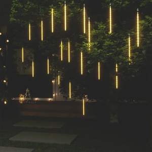 20 pezzi 1ft luci meteoriche bianche calde 480led per illuminazione decorativa per interni ed esterni - Product Image 1