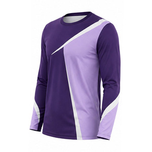 Camiseta Deportiva de Manga Larga para Hombre, Transpirable, de Secado Rápido, con Logotipo Personalizado, para Gimnasio, Running, Entrenamiento, Ropa Deportiva, Marca Privada, Venta al Por Mayor - Product Image 3