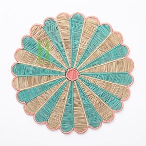 Set de table en corde de papier de qualité supérieure pour une décoration élégante de table florale, idéal pour les mariages, les événements et la décoration intérieure. Fabriqué au Vietnam. - Product Image 3