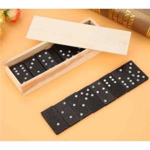 Juego de Dominó de Madera Hecho a Mano con Caja de Almacenamiento, Dominó Doble 6 de Madera Premium para Adultos y Niños, Juego de Mesa Vintage, Set de Regalo - Product Image 4