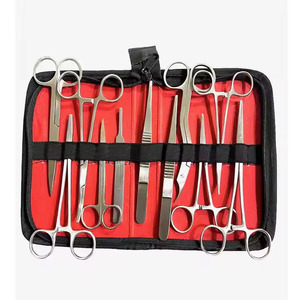 Juego de Instrumentos Quirúrgicos Generales, Instrumentos Quirúrgicos para Cirugía del Ombligo, Kit de Instrumentos Quirúrgicos Mayores para Cirugía Abdominal General y Manual, Certificado CE - Product Image 1